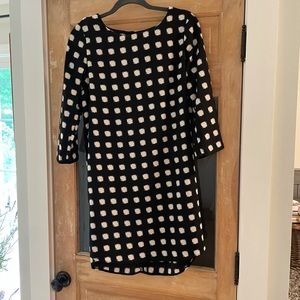 RD Style dress. 3/4 sleeve, sheath style.